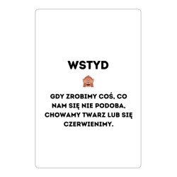 Emocje - wstyd