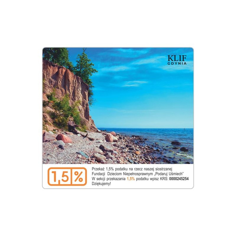"Klif" - cegiełka - kalendarz biurkowy 2026